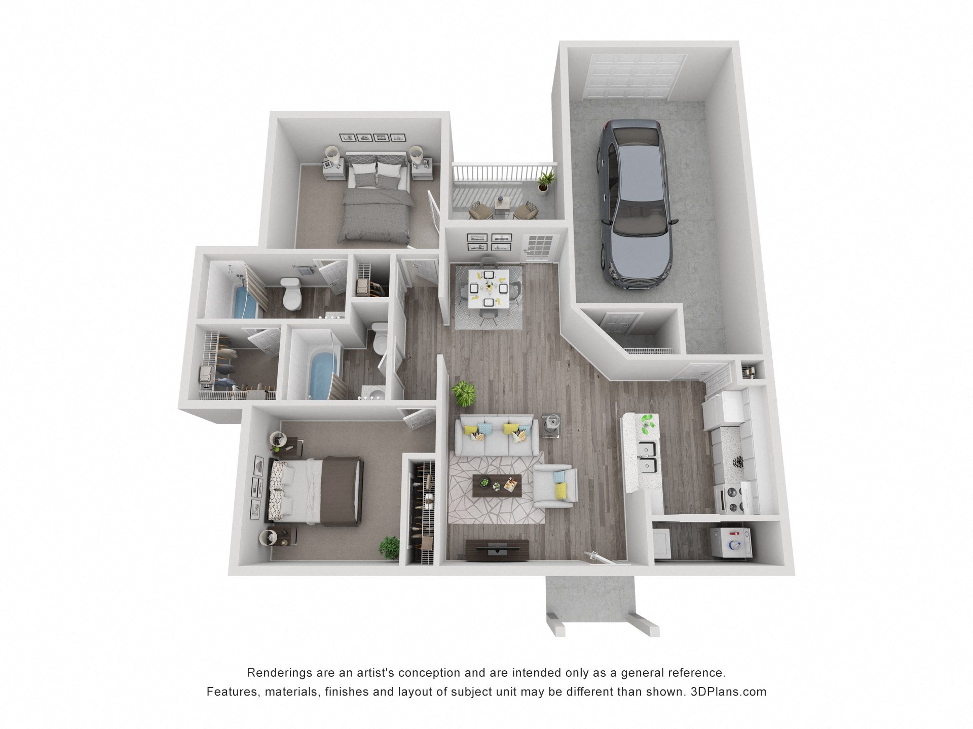 Floor plan layout diagram for Willow